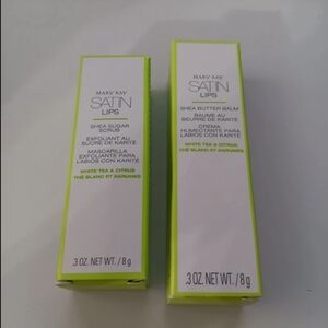 NEW Mary Kay Shea Sugar Scrub and Butter Balm Duo Set